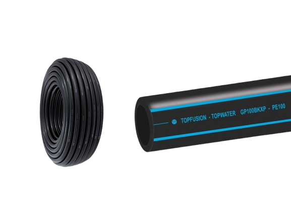 Tubo PEAD PE100 preto TopWater